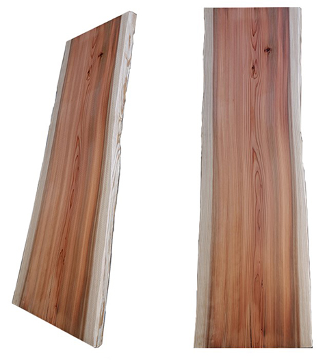吉野桧（ひのき・ヒノキ）・吉野杉の無垢の天板・一枚板・カウンター